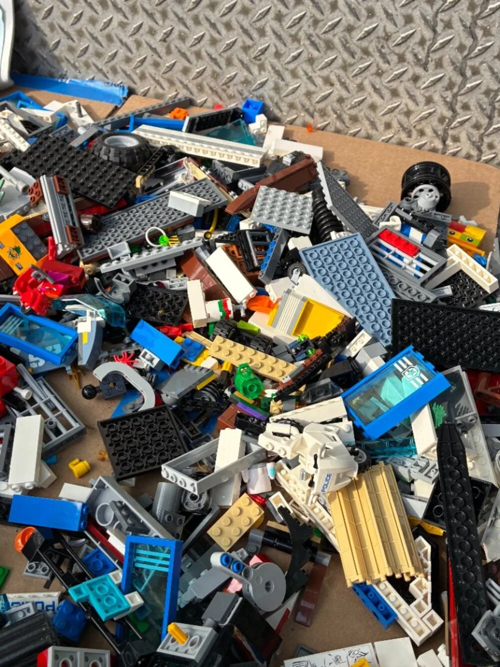 LEGO Bulk Lot Bundle 11lb Of Mixed Building Bricks Pieces Parts